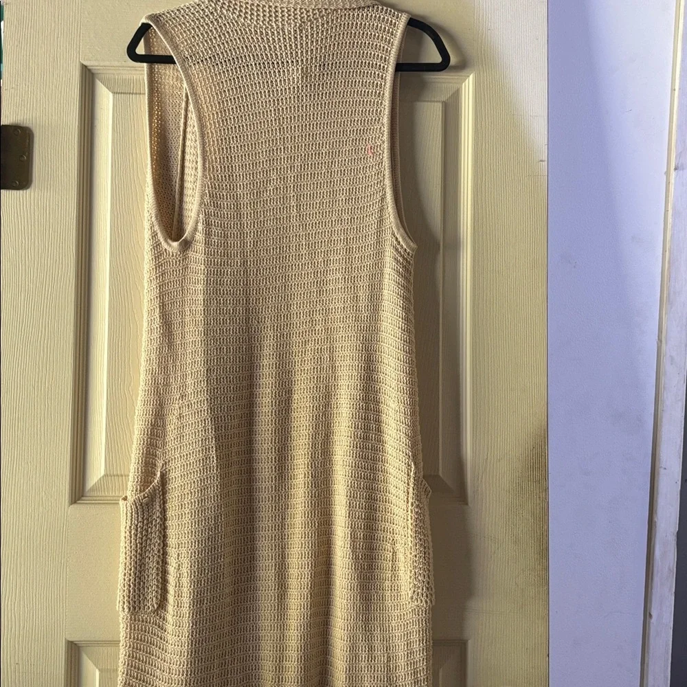 Guess Cream Open-Front Cardigan - Picture 5 of 5